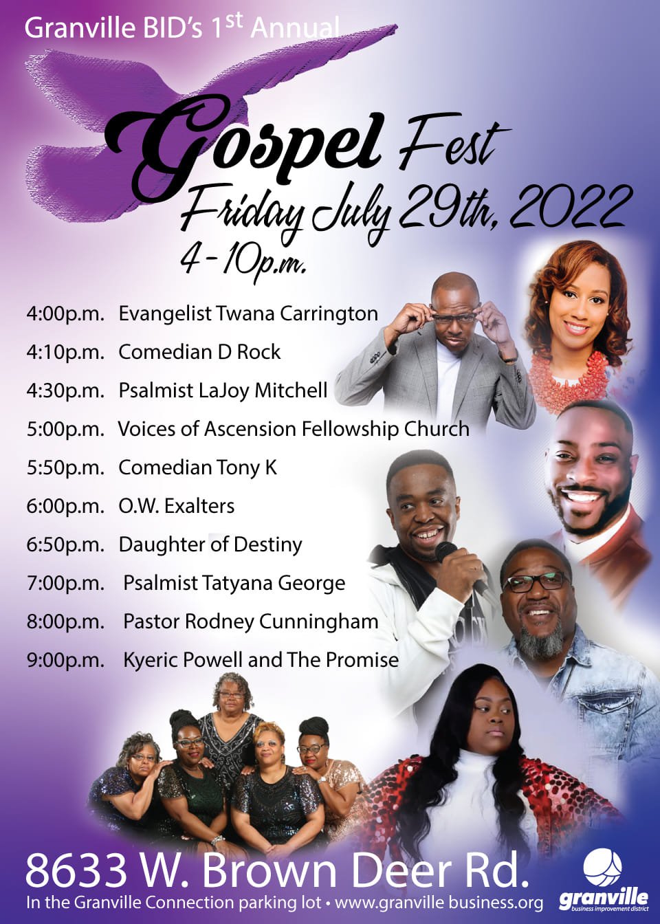 Outstanding and Varied Lineup at Friday’s Gospel Fest Shepherd Express